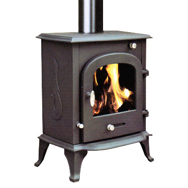 Traditional Wood Burning Stove, Cast Iron Stove