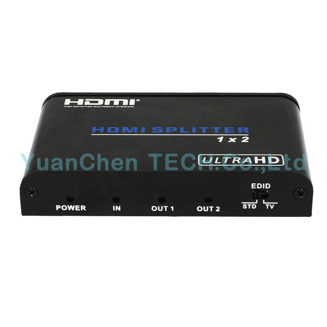 1080P HDMI Converter HDMI 2.0 1*2 HDMI Splitter for Computer HDTV