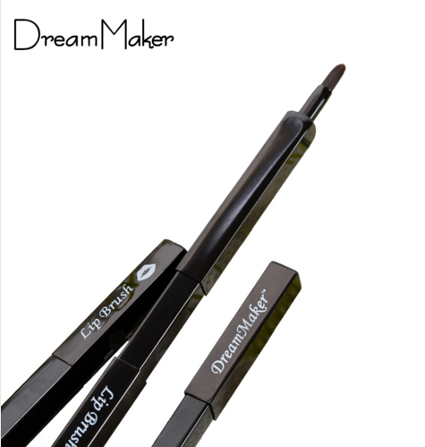 OEM/ODM Acceptable Synthetic Hair Flexible Tube Lip Brush.