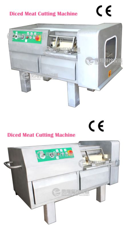 Electric Automatic Frozen Meat Dice Cube Cutting Machine