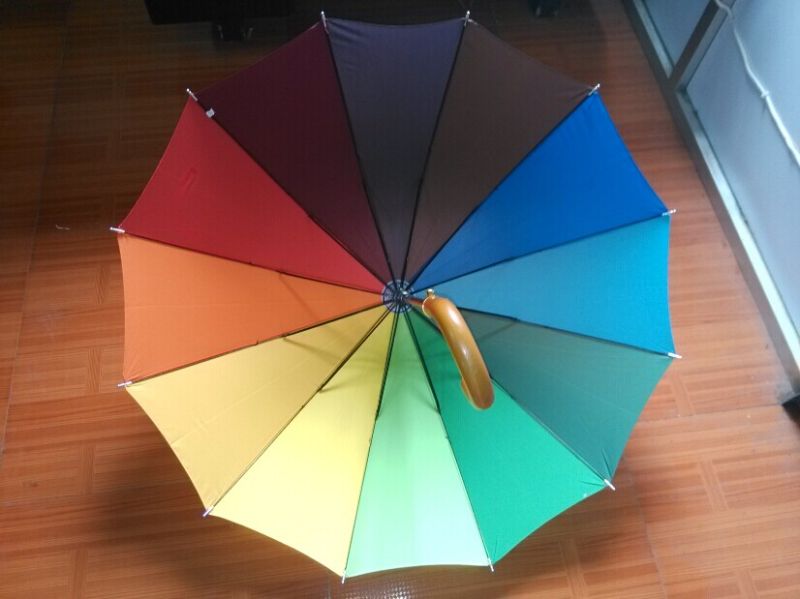 Rainbow Straight Umbrella (JYSU-05)