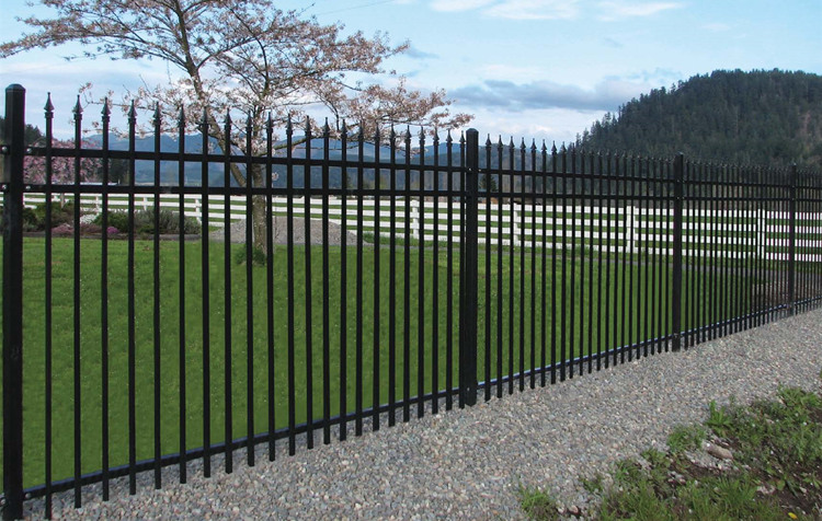 Cheap Powder Coated Wrought Iron Fencing for Sale