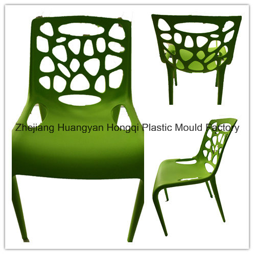 Plastic Modern Design Hollowed-out Chair Injection Mould Customized Mould