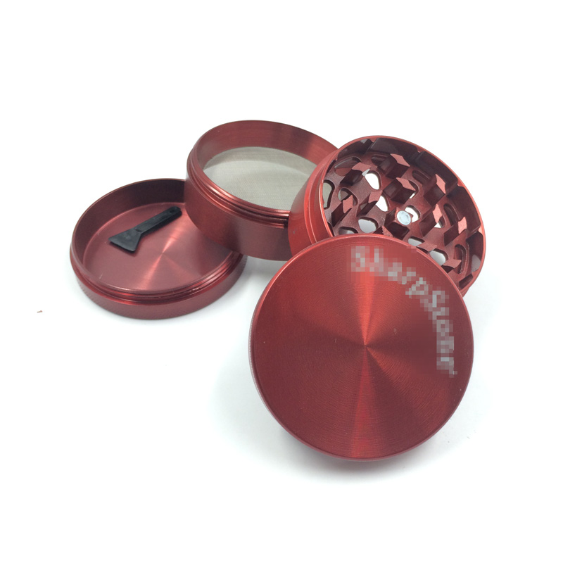 Colorful Chrome Plated Herbal Grinder for Crusher by Smoker (ES-GD-011-2S)