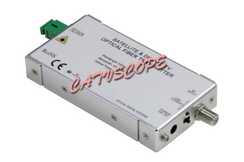 Mini Satellite & Digital L Band TV Wdm Optical Fiber Transmitter