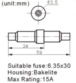 Fuse Holder Fuse Holder with Wire