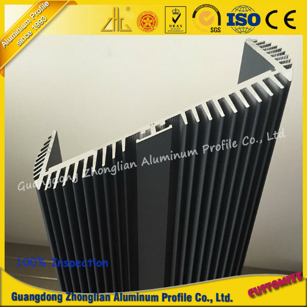 6063 T5 Aluminium Extrusion Profile Aluminum Heat Sink