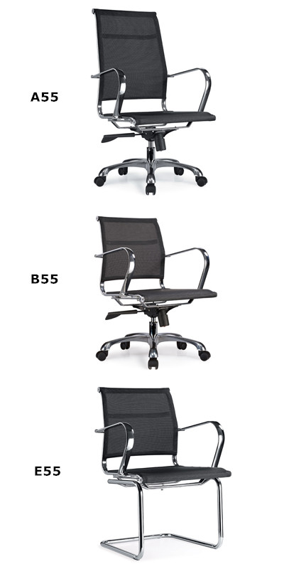 Modern Mesh Furniture Ergonomic Swivel Office Clerk Chair (B55)