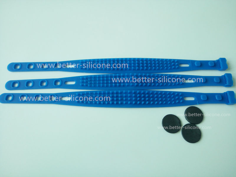 Access Control RFID Chip Silicone Wristband for Event