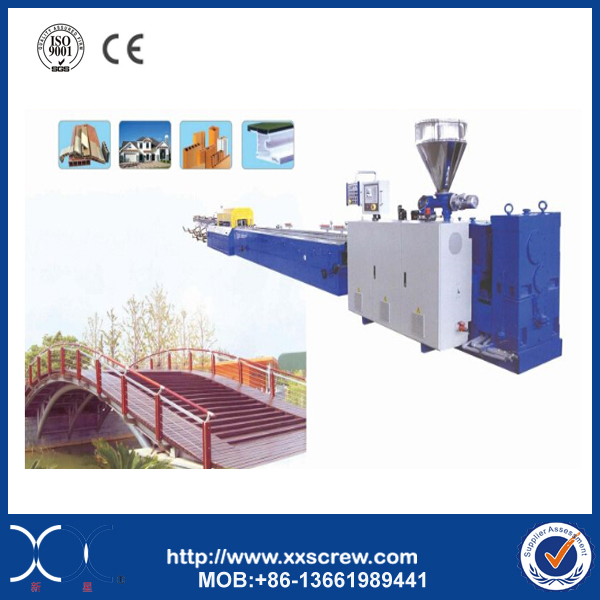 PP/PE/PVC Wood Plastic Machine