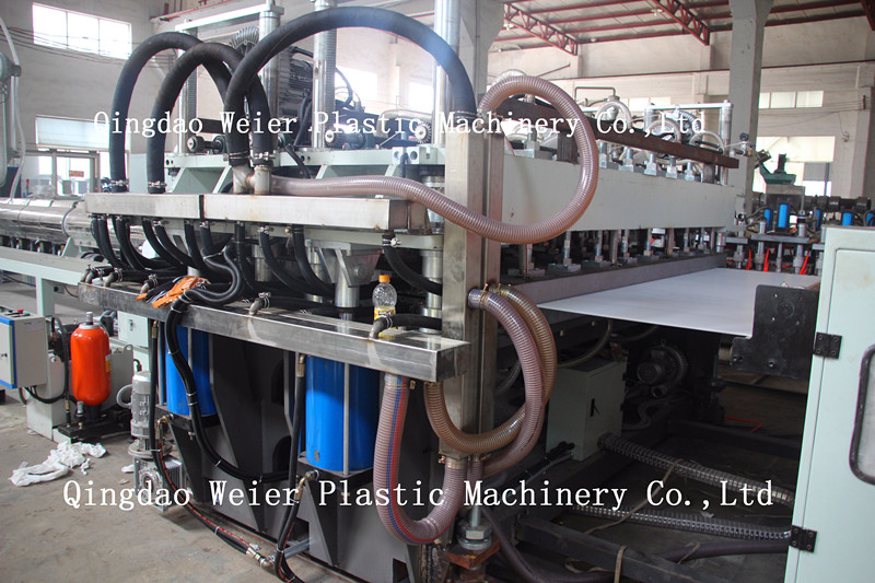 Width 1200mm PP Plastic Hollow Board Extrusion Line