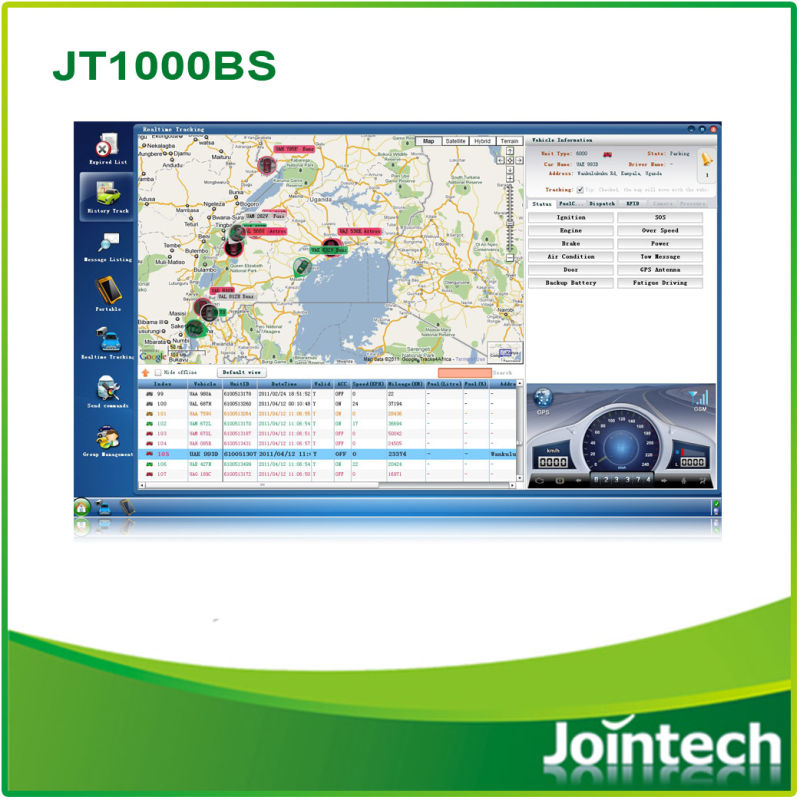 GPS Tracker with Muti Serial Ports Connection for Base Station Remote Management