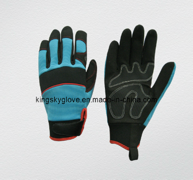 Synthetic Leather Mechanic Gloves (7221)