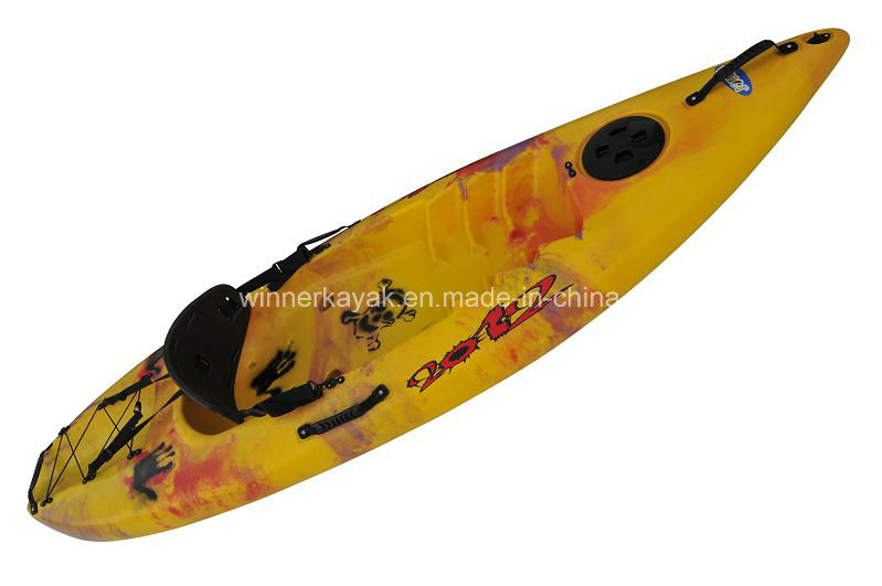 Hot Selling Plastic Single Sit on China Kayak