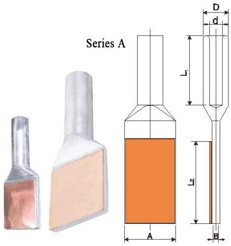 Syg-Q Type Bimetal Compression Terminal Clamps (Brazing)