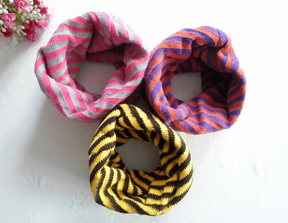 Winter Baby Warm Striped Scarf