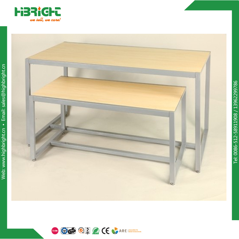 MDF Wooden Display Racks Stand for Supermarket