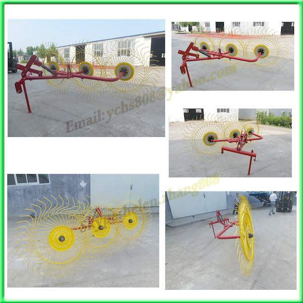 Farm Machinery Hay Rake Yto Hanging Raker