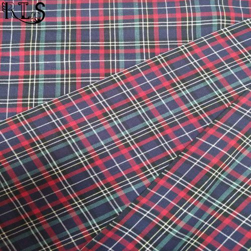 Cotton Poplin Woven Yarn Dyed Fabric for Garments Shirts/Dress Rlsc32-3 Rls32-3po