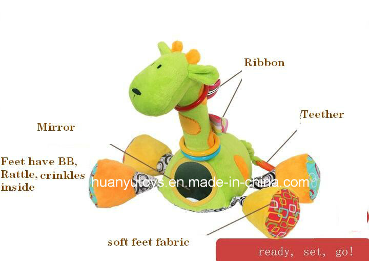 Factory Supply Baby Educational Plush Toy