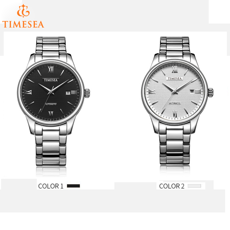 Fashion Men's Stainless Steel Waterproof Automatic Wrist Watch 72595