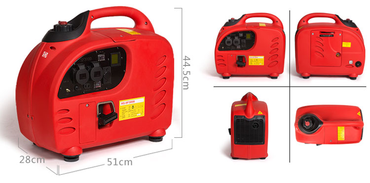 2600W Popular Series Electric Start Portable Gasoline Power Generator with Ce, GS EPA