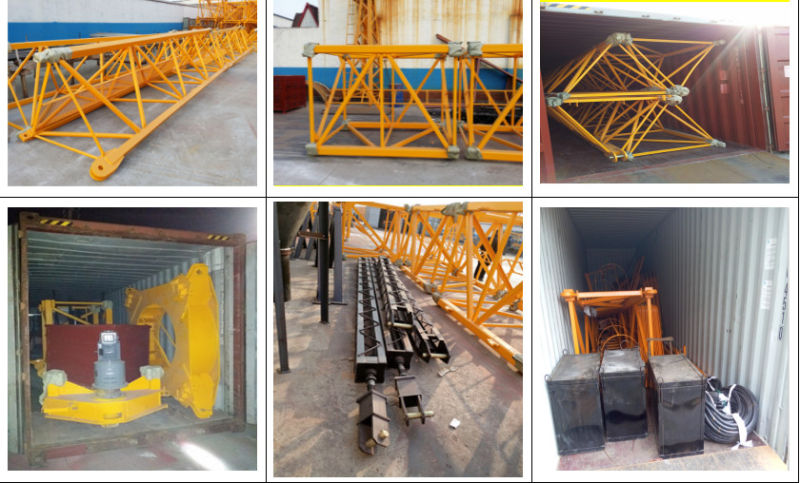 Best Quality Construction Equipment Qtk Model Tower Crane with SGS