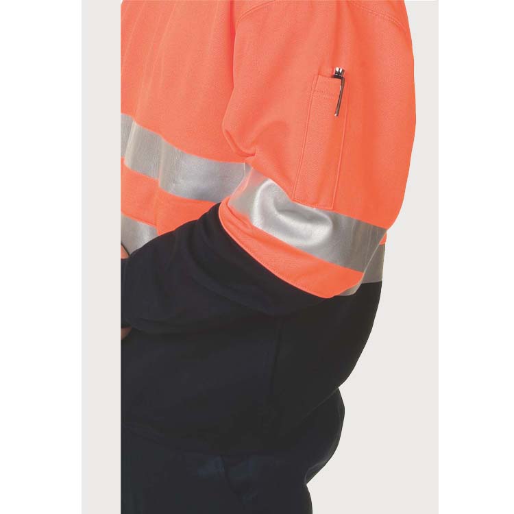 Garment Factory High Visibility Clothing Fashion Pullover Safety Reflective Jacket