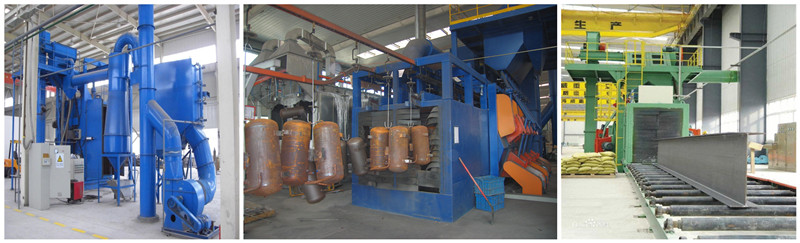 Shot/Sand Blasting Machine for Metal Industry