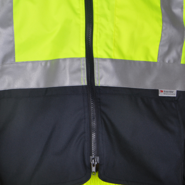 High Visibility Waterproof Insulated Winter Rain Suit