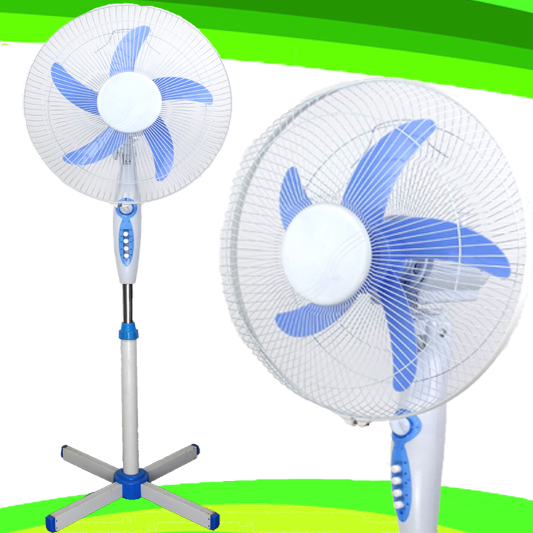 5 Blade 16 Inches 12V DC Stand Fan Solar Fan (SB-S5-DC16M)