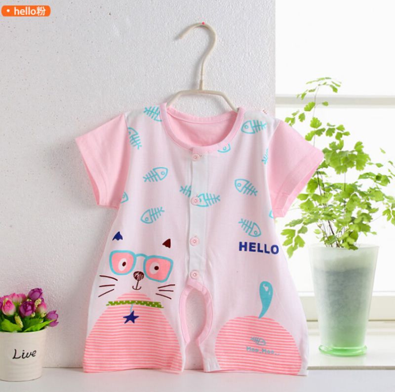 Cotton Baby Summer Romper Infant Apparel