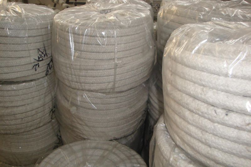 Ceramic Fiber High Temperature Insulation Twisted Round Rope