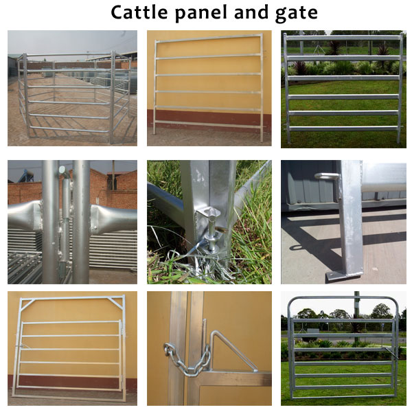 Hot Sale Heavy Duty Galvanized Welded Protable Cattle Panel