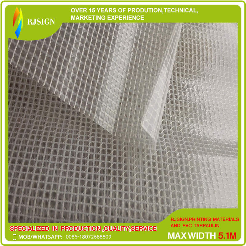 Manufacturer of Transparent PVC Tarpaulin Mesh