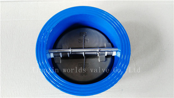 Dual Plate Wafer Check Valve with Ce & ISO Certificates (H76X-10/16)