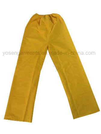PVC/Polyester PVC Waterproof Outdoor Workwear Clothing Raincoat Rainsuit (RWB03)