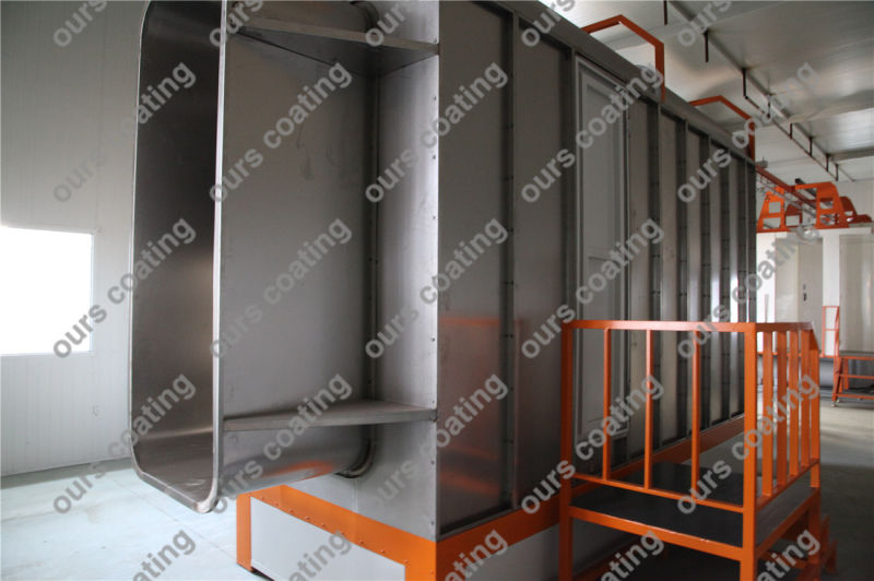 Large-Cyclone Stainless Steel Powder Coating/ Spray Booth