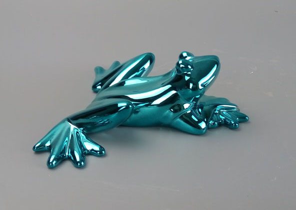 Color Ceramic Electroplate Frog (Home Decoration)