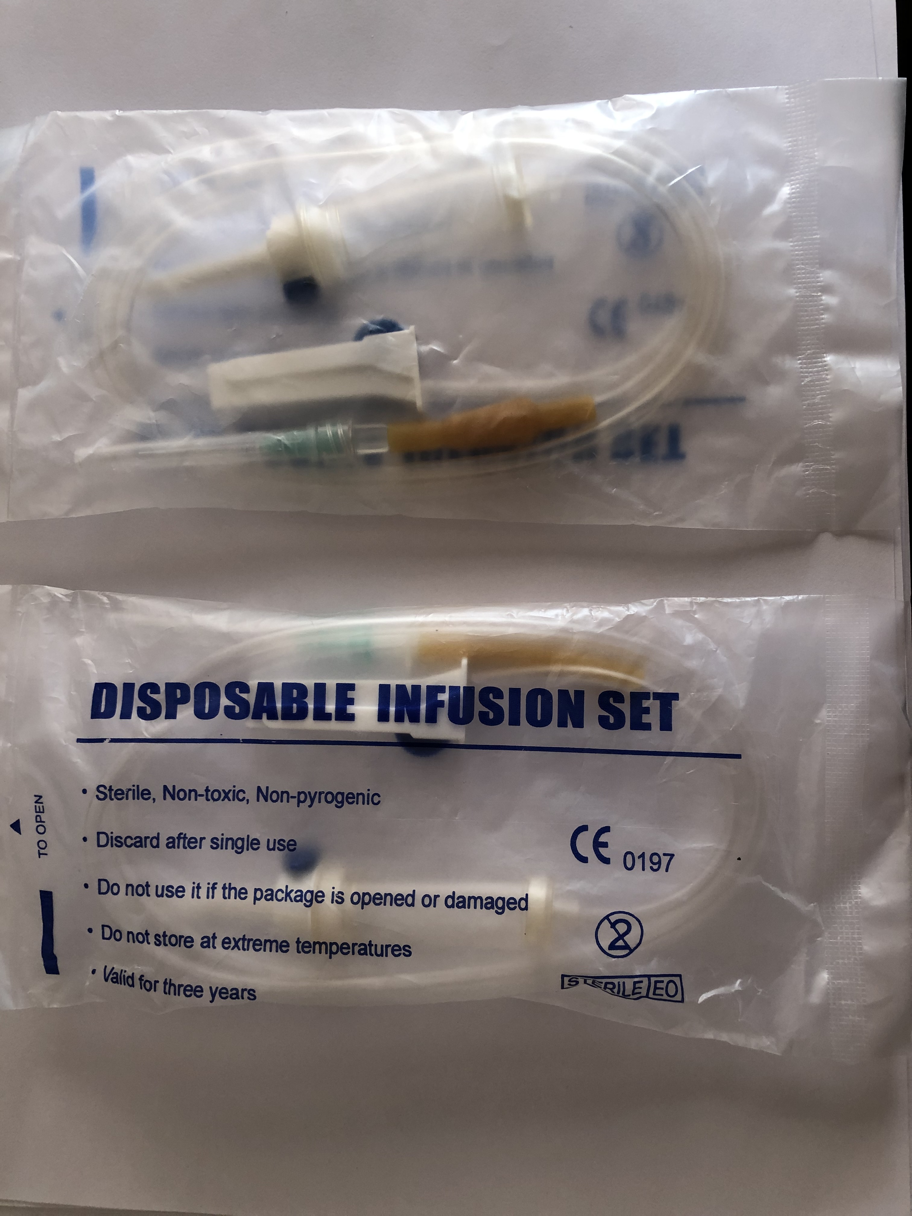 Safety Disposable Infusion Set