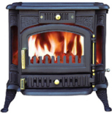 Cast Iron Stove, True Fire Wood Burning Stove (FIPA027)