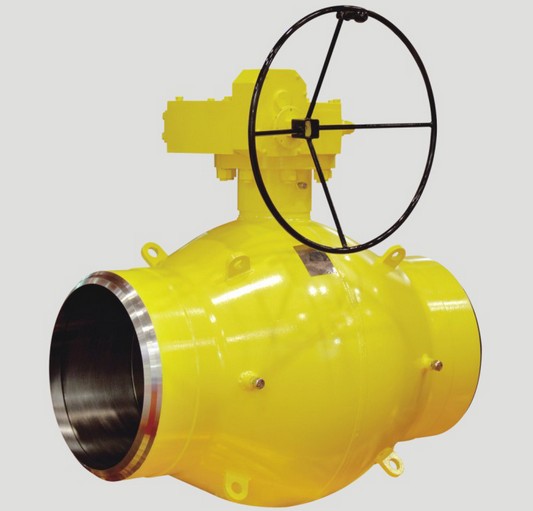 Worm Gear Welding End Bolted Body Ball Valve for Natural Gas