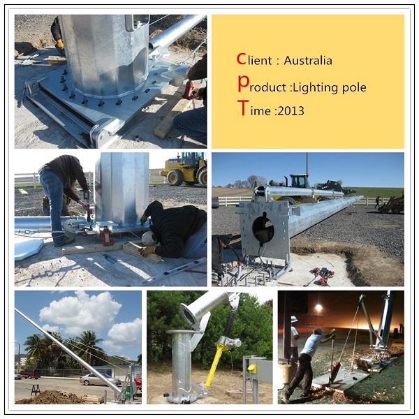 Hot DIP Galvanization Electrical Power for Over Headline Project