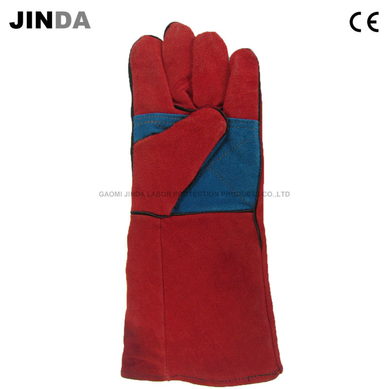 Cowhide Leather Industrial Welding Gloves (L010)