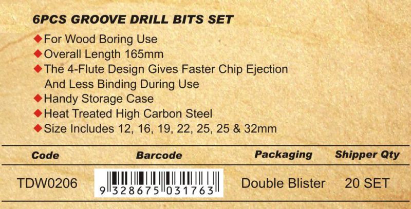 Hardware Flute Bit Set Flutes SDS Plus Hammer Drill Bits