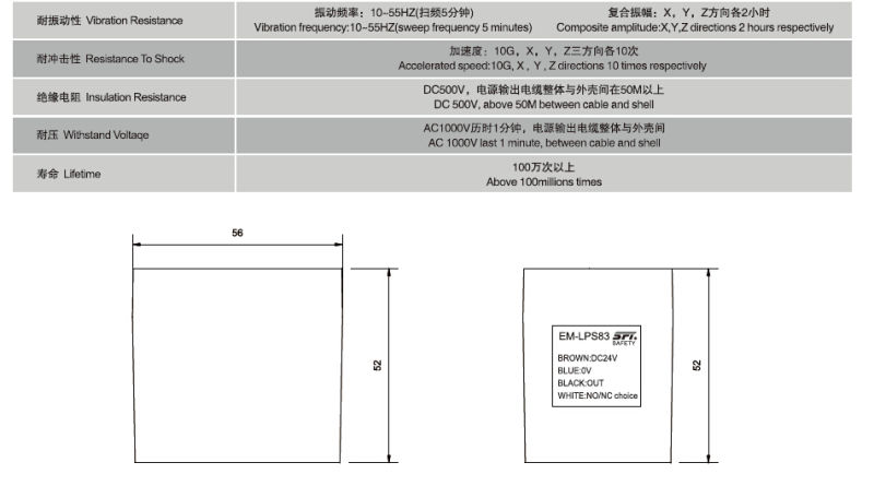 Elevator Photoelectric Levelling Switch (EM-LPS83)