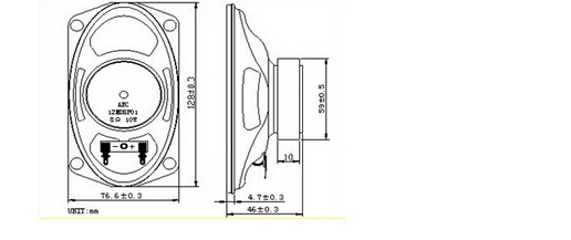 Fb12877 Popular Newest 128mm 8ohm 10W Speaker (FBELE)