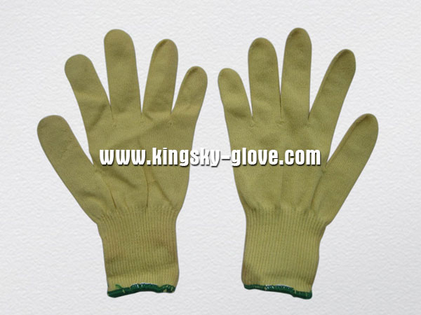 10g String Knitted Aramic Cut Resistance Glove-2306