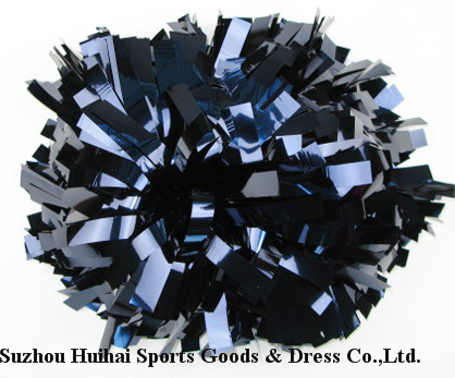 Metallic Navy Cheering POM Poms