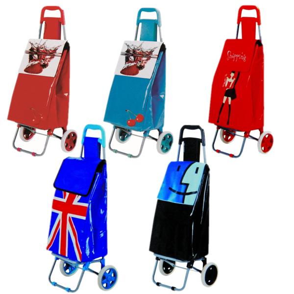 Two Wheels Shopping Trolley Bag for Promotional Gifts (HA82011)